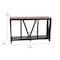 Flash Furniture 52 W, 14 L, 32 H, Engineered Wood, Black/Walnut ZG-034-BK-WAL-GG - alternate 7